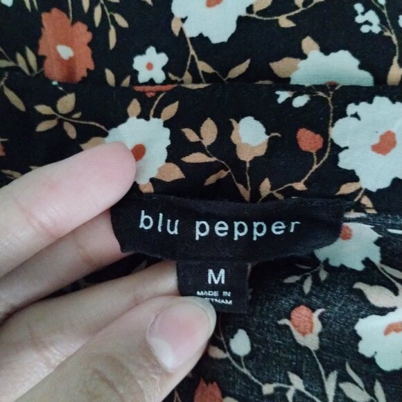 blu pepper Floral Fall Dress - Picture 10 of 10